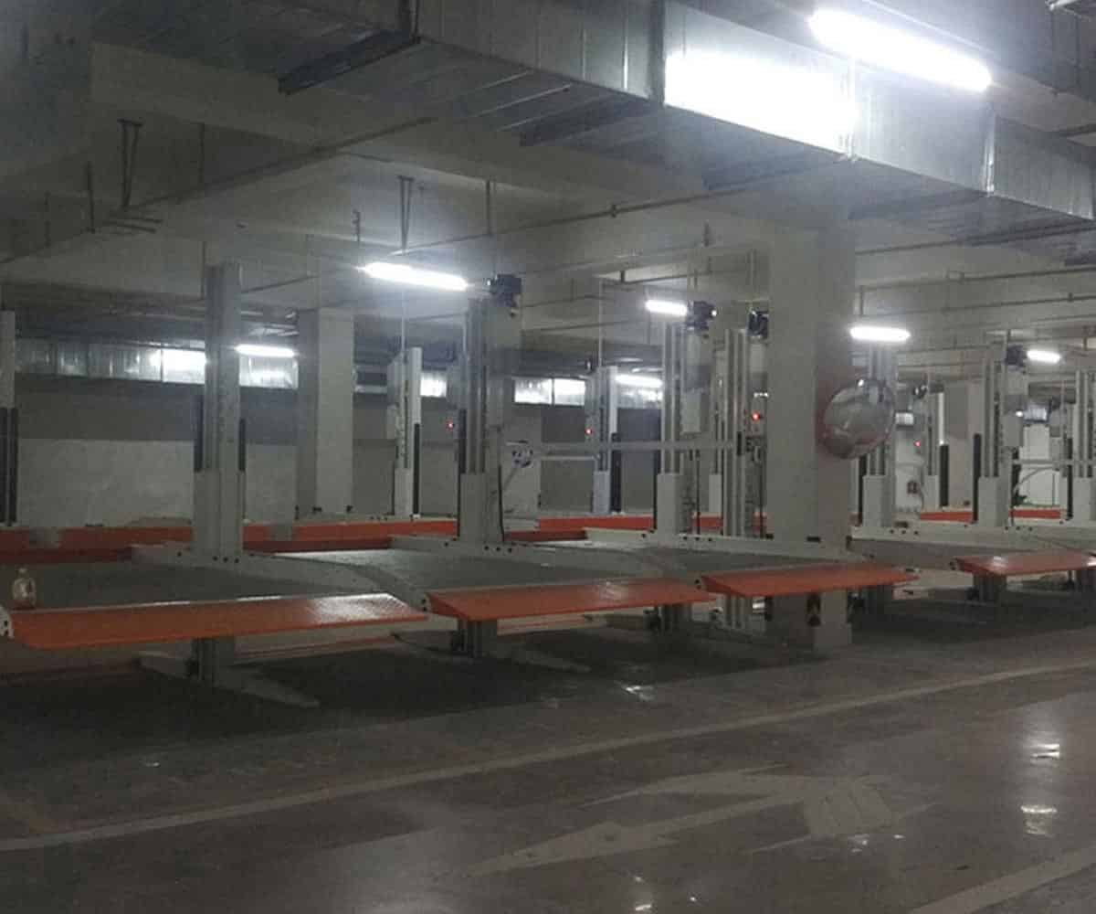 喜德兩層PSH型立體停車設(shè)備安裝