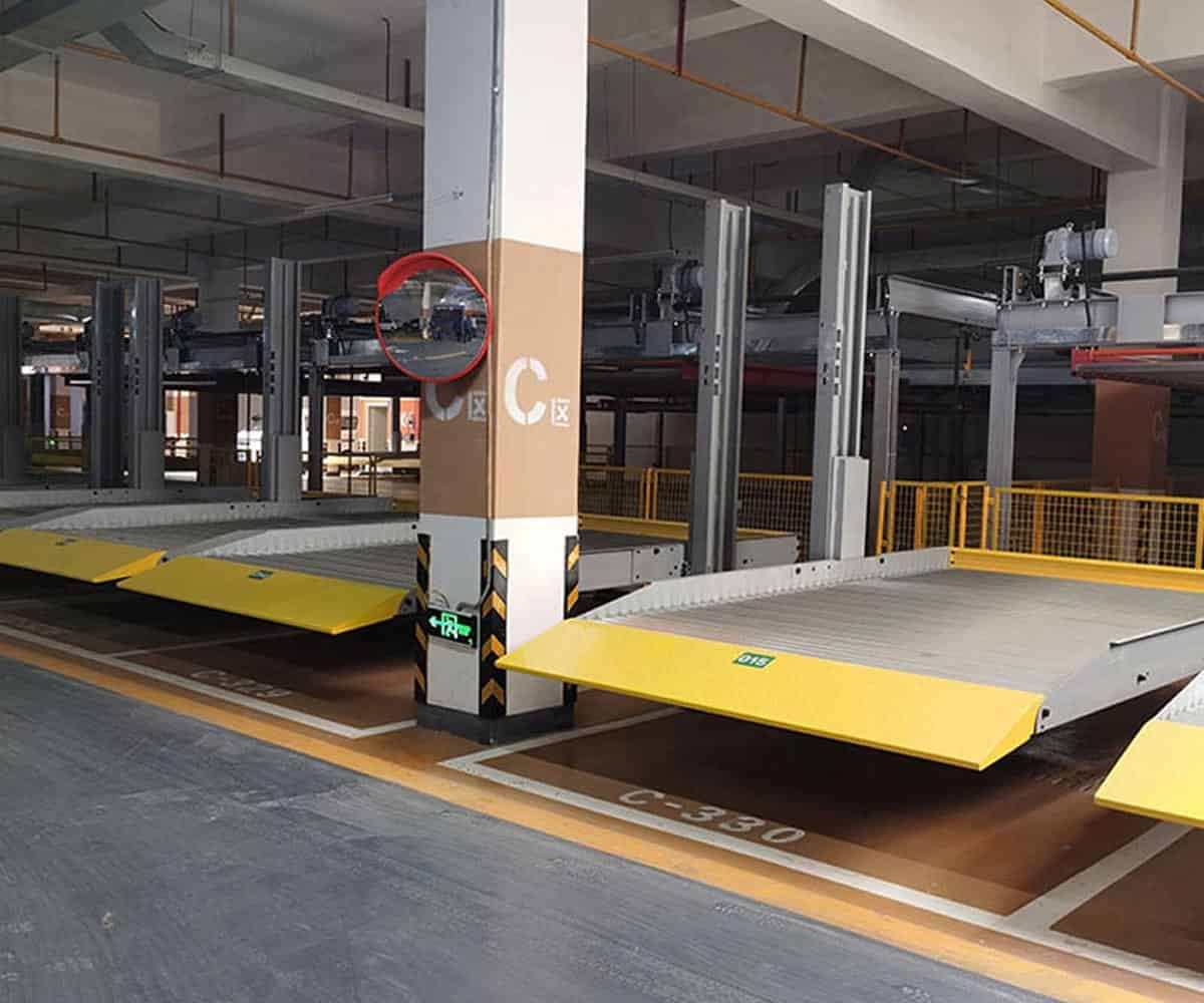 爐霍兩層簡易式機(jī)械車庫出租