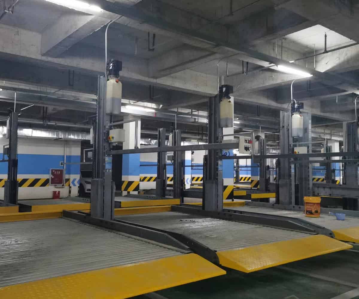 渝中上下停車立體車庫短租