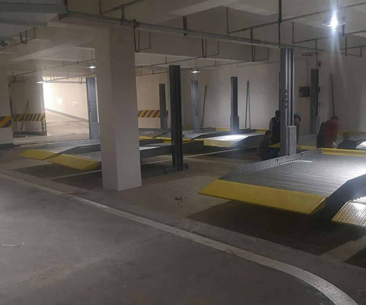爐霍兩柱升降式機(jī)械式立體車庫出租