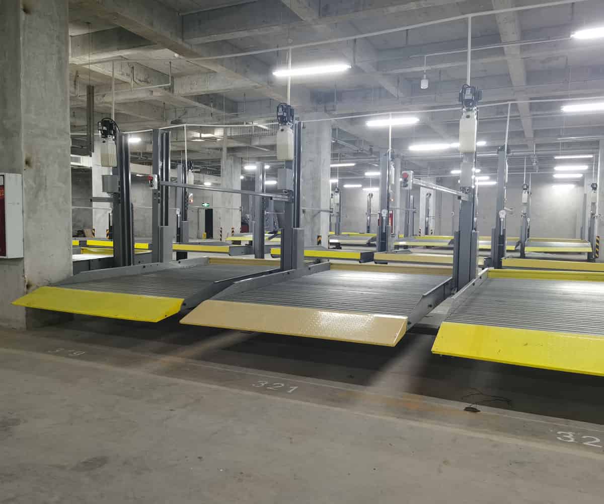 大足四柱升降式停車立體車庫(kù)維保