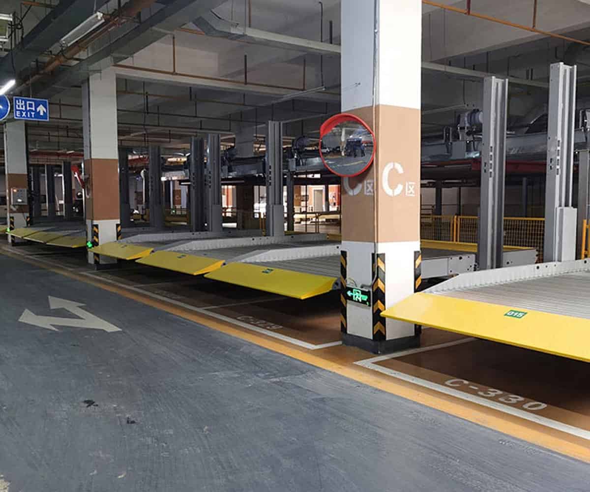 富順地下室升降式機械停車設備回收