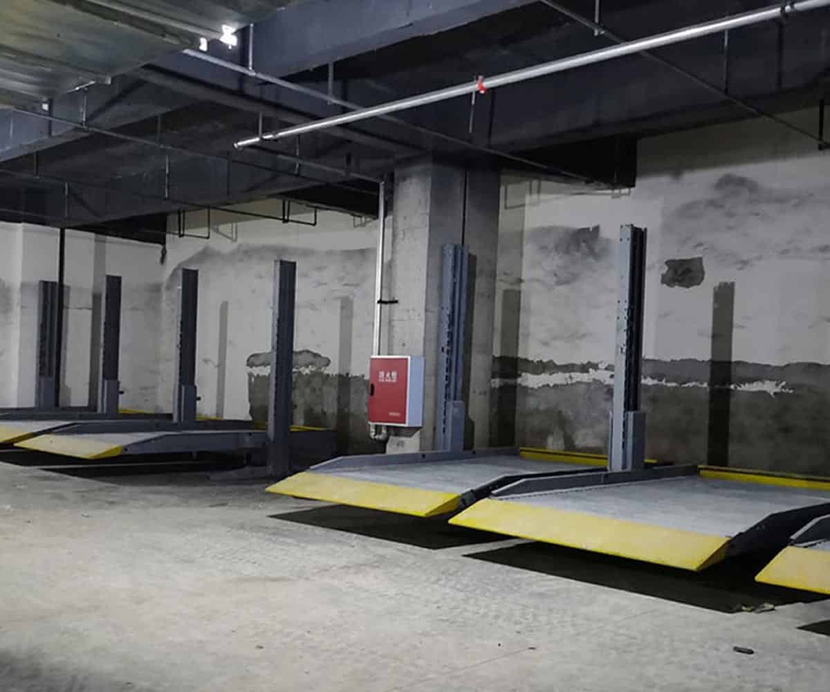 射洪雙層升降橫移式機械停車位維保
