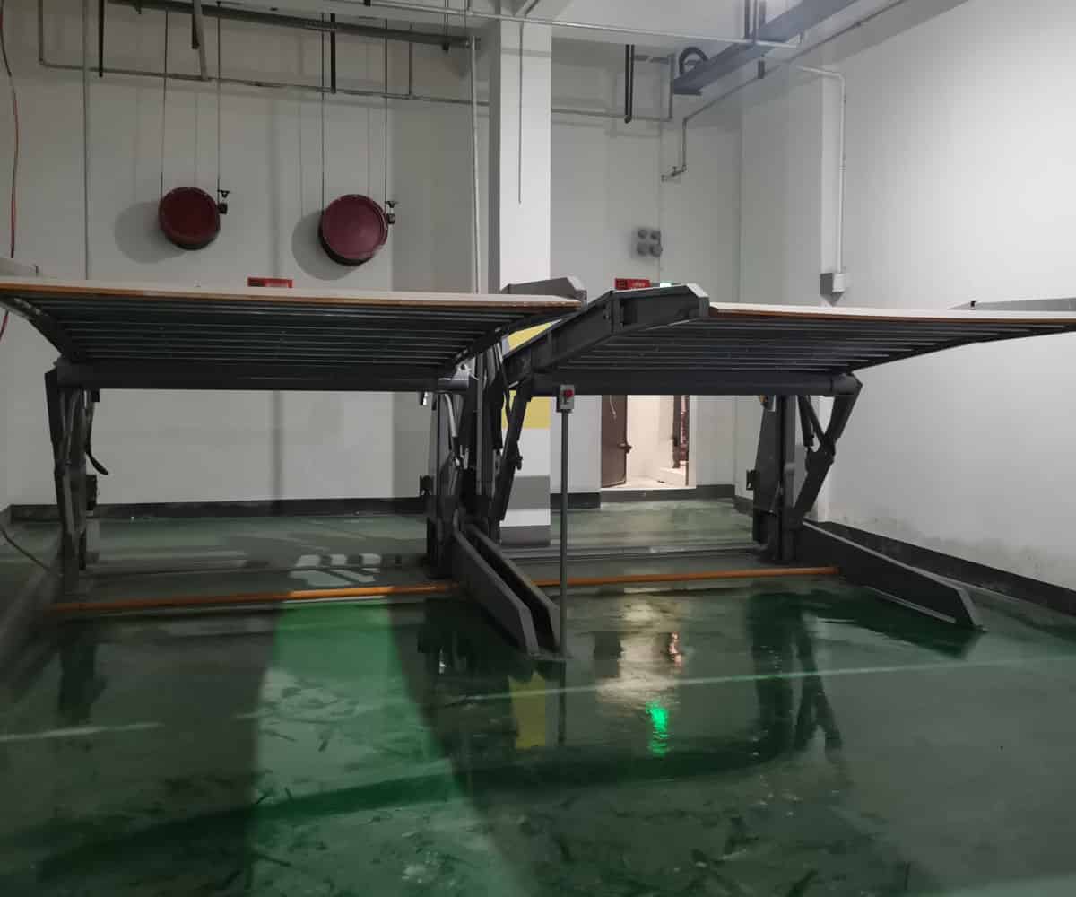 金陽兩柱簡易升降類機械停車設(shè)備