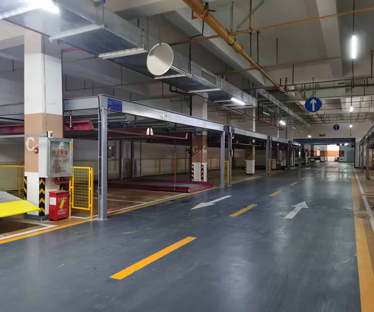 榮昌地下室雙層升降式機(jī)械式停車位