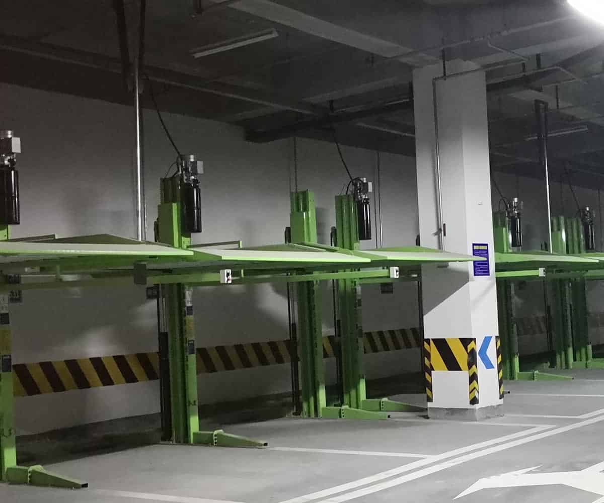 長寧地下室二層簡易式機械停車