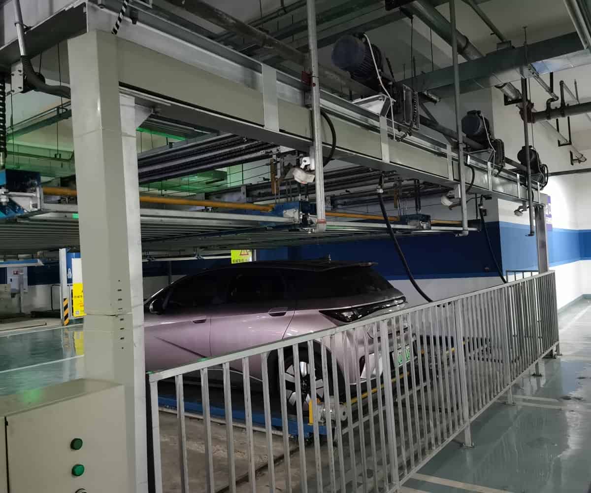 大足二層上下橫移立體車位