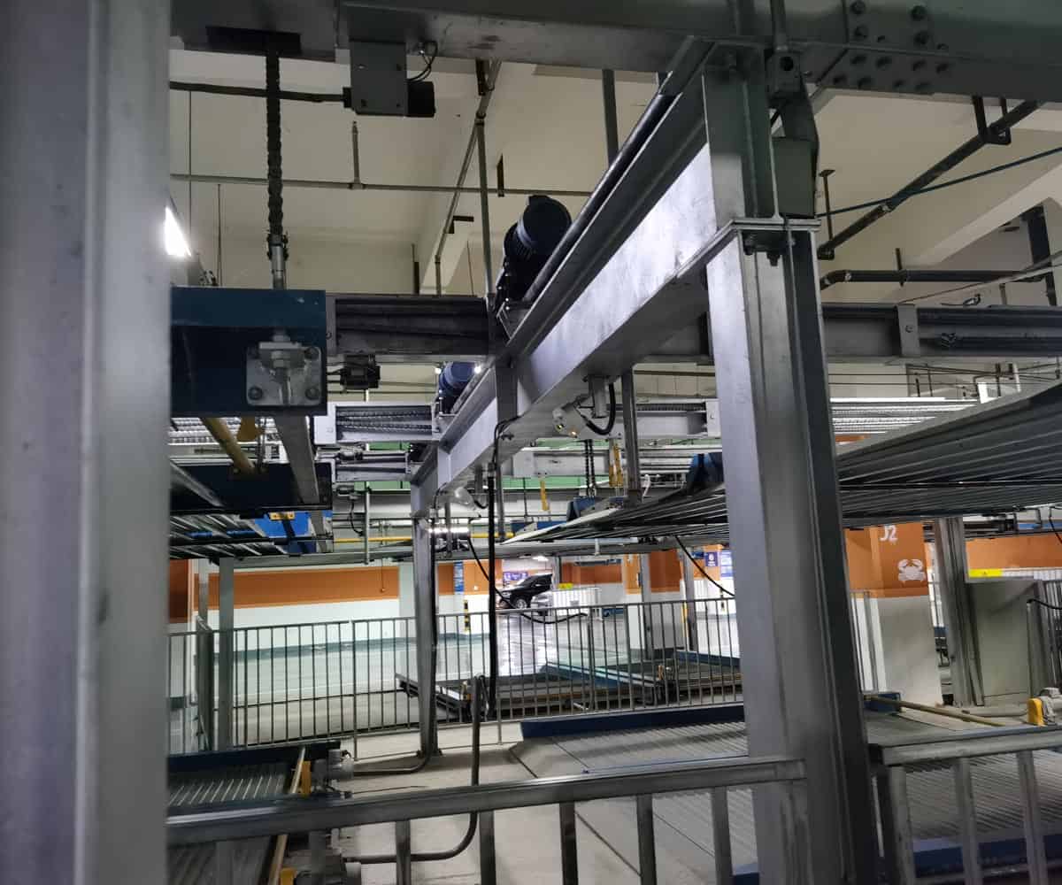 理塘負(fù)一正三地坑PSH4D1四層升降橫移機(jī)械式停車設(shè)備