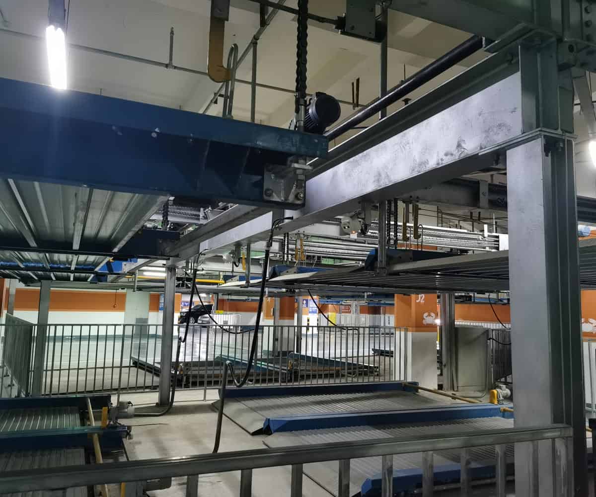 九龍單列PSH2二層升降橫移機(jī)械式停車設(shè)備